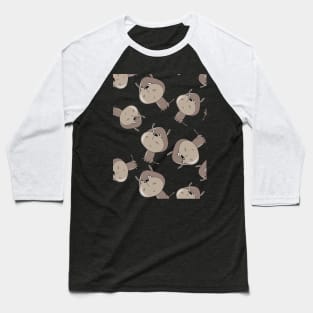 Puppy's Thought Baseball T-Shirt